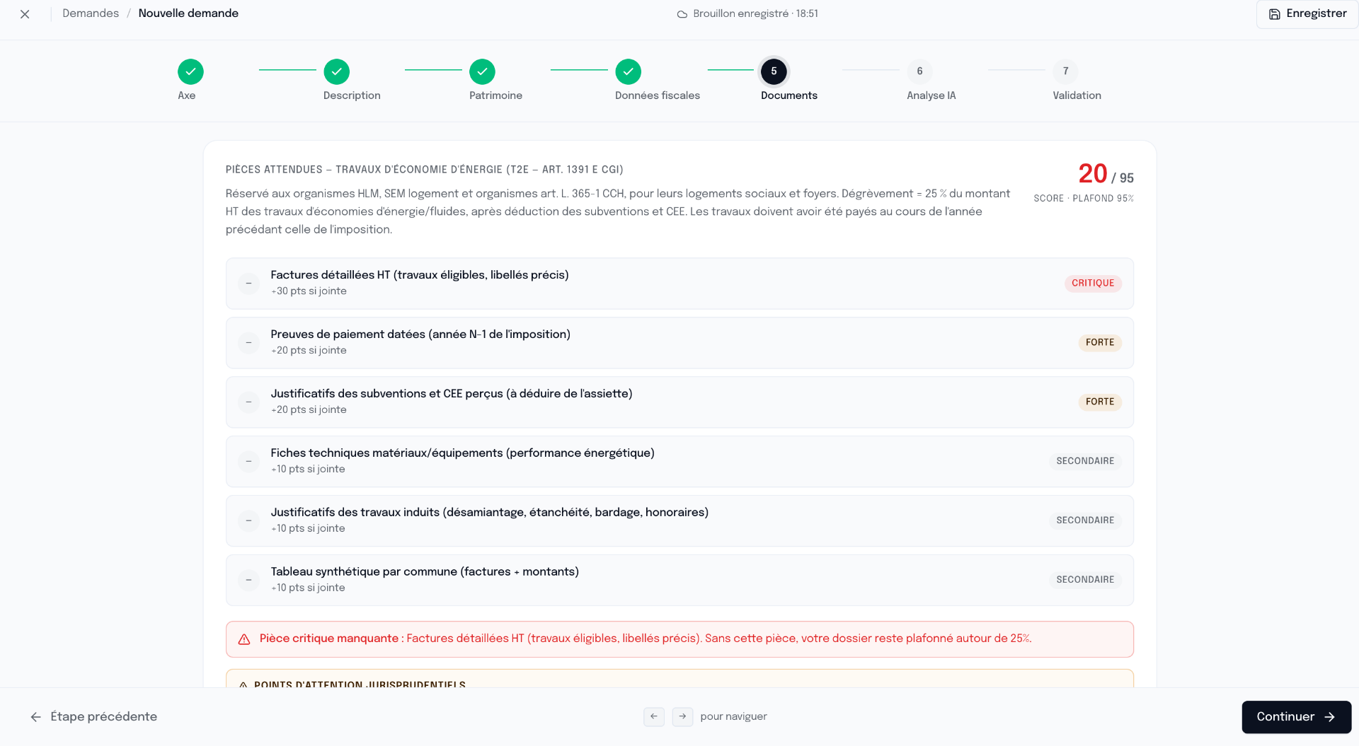 Solha — Workflow de réclamations